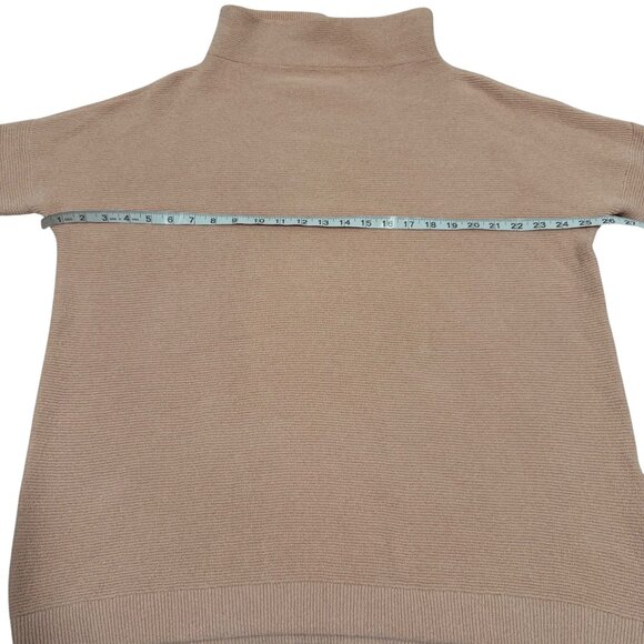 Free People Ottoman Slouchy Peach Oversized Tunic Sweater Size S - Picture 6 of 7